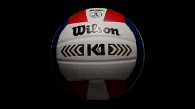 Wilson K1 Gold Leather Volleyballs