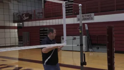 Bison Centerline Elite Volleyball Systems