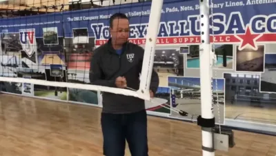 Buy Spalding Slide Volleyball System Two-Court Post Padding