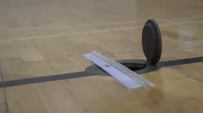 Jaypro Volleyball System Floor Sleeves