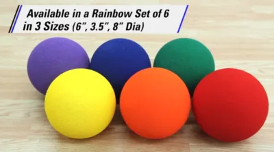 Soft Foam Practice Lacrosse Balls