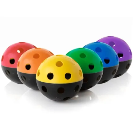 Rainbow PaddlePro 2 Colored Pickleballs